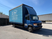 Mercedes Benz Vario 815 sanduk ,rampa,