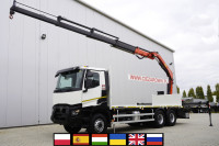 Renault C380 DTI 11 6x4 / Fassi F235A.0.24 E crane / 150 tho. km!