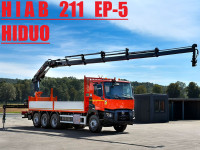 Renault C430 Pritsche 7,10 m HIAB 211 EP-5 * FUNK * 8x4