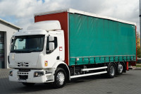 Renault D 26 WIDE / 6x2 / FIRANKA - 8,5 M / SOLÓWKA / WINDA DHOLLANDIA