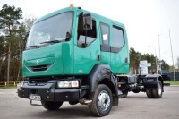 Renault MIDLUM 4x4 DOKA DUBEL KABINE CHASSIS