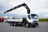 Renault PREMIUM / 370 / 6 X 4 / SKRZYNIOWY + HDS / HIAB 377 EP - 4 / P
