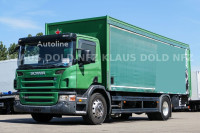 Scania P 340 Curtainsider Beverage Truck / Camera / Tail Lift