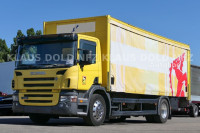 Scania P 340 / Curtainsider Beverage Truck / Reversing Camera / Tail L
