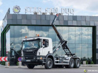 Scania P410 6x4 Hyva Lift 20.53.S hooklift