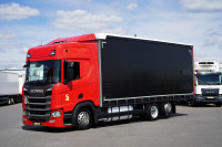 Scania R 450 / ACC / EURO 6 / FIRANKA / RETARDER / 19 PALET / ŁAD. 14