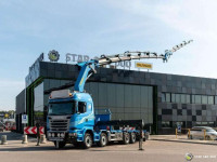 Scania R490 8x2 Palfinger PK 65002 SH Crane Fly Jib
