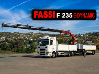 Scania R500 FASSI F235 A.2.26 + FUNK + Anhänger!