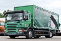Scania Scania P 340 Curtainsider Truck / Tail Lift / Rear View Camera
