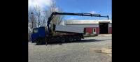 Volvo 500 kiper kran HMF 2620