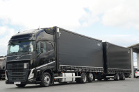 Volvo  FH 460 / ZESTAW TANDEM / 120 M3 / PRZEJAZDOWY / 6x2 / I-SAVE /