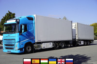 Volvo FH 500 6×2 / 19 EPAL KRONE refrigerator / Thermoking UT 1200 / 2