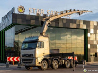 Volvo FH540 8x4 HIAB 477 E-6XS Crane Fly Jib Winch
