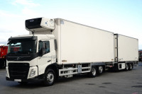 Volvo FM 500 / 6x2 / ZESTAW CHŁODNIA PRZEJAZDOWA CHERAU / 8,5 M + 6,8