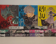 Kaiju number 8 - manga na engleskom ( volumes 1 - 8 )