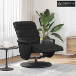 Krevetna stolica za masažu Crna 71 x 98 x 106 cm Lažna koža