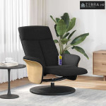 Krevetna stolica za masažu Crna 79 x 87 x 104.5 cm tkanina