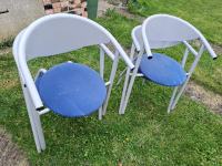 Metalne plastificirane stolice za terase