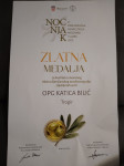 Ekstra djevičansko maslinovo ulje ||| Zlatna medalja Nocnjak 2025