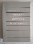 A.DABCEVIC PRIMJENA MATEMATIKE ZA EKONOMISTE