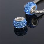 Perle, perlice - European beads sa cirkonima (100 kom za 30 €)
