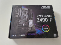 ASUS PRIME Z490-P, Intel Z490, Socket 1200 - Račun / R1 / Jamstvo