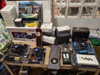 BUNDLE DIJELOVA ZA RACUNALO ELEKTRONIKE zvucnici