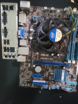 Matična ASUS P8H61-MX  LGA 1155 hladnjak i neki cpu