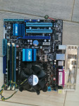 Matična Asus P5G41T-M LX  LGA775 i DualCore E5300 hladnjak 2x2GB ddr3