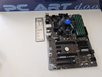 MSI H170A PC MATE + i3 + 4GB/8GB/16GB/32GB DDR4 - Račun / R1 / Jamstvo