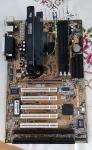 Retro matična ploča ASUS P2L97 REV. 2.04 + Pentium II 266 mhz + ram