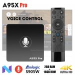 A95X PRO android TV BOX /VOICE CONTROL / - SVE PODEŠENO dostupno odmah