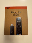 Amazon Fire TV Stick 4K MAX, WiFi 6E, 16 GB - NOVO [Zadnja generacija]