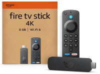 Amazon Fire TV Stick 4K, supports Wi-Fi 6, Dolby Vision/Atmos, HDR10+
