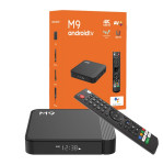 Android box M9 Android tv 4/32 gb Amlogic S905y4 Kodi. NOVO