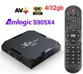 ANDROID BOX X96 MAX + PLUS ULTRA Amlogic S905X4 4/32 Android 11