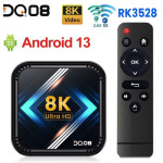 Android TV Box 8K 4/64GB QUAD CODE RK3528 ANDROID 13