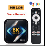 DQ08 RK3528 Smart TV Box Android 13 Quad Core Cortex A53 Podrška 8K