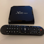 X96 MAX android TV box 4/32 AMLOGIC s905x3/ KODI/