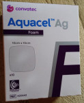 Aquacel Ag Foam 10x10cm - obloge za rane - neljepljive