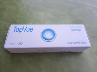 Dioptrijske dnevne leće TopVue -3,75