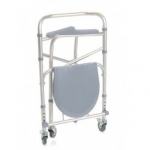 Sklopiva 4-u-1 toaletna i tuš stolica na kotačićima -Medical Direct