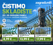 3D panelne ograde 4/4 i 5/5 – RASPRODAJA od 8,99 €