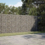 Gabion s žicom debljine 3,5 mm i mrežom 5x2,5 cm 200x20x150 cm - 20 cm