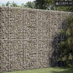 Gabion s žicom debljine 3,5 mm i mrežom 5x5 cm 100x50x200 cm - 50 cm 2