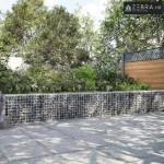 Gabion s žicom debljine 3,5 mm i mrežom 5x5 cm 700x100x50 cm - 100 cm