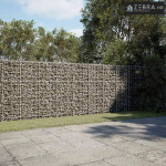 Gabion s žicom debljine 5 mm i mrežom 10x10 cm 900x50x150 cm - 50 cm 1