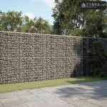 Gabion s žicom debljine 5 mm i mrežom 5x10 cm 500x100x200 cm - 100 cm