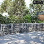 Gabion s žicom debljine 5 mm i mrežom 5x5 cm 200x10x50 cm - 10 cm 50 c