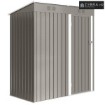 Metalna vrtna kućica, 1,37 m², zaključava se, s ventilacijom, jednosvo